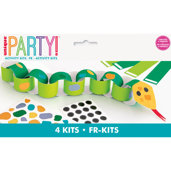 Snake DIY Paper Chain Craft Kit for 4