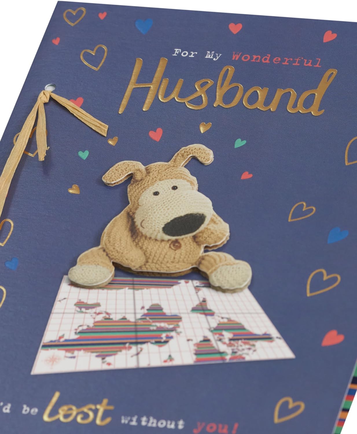 Boofle Cute Design Husband Birthday Card