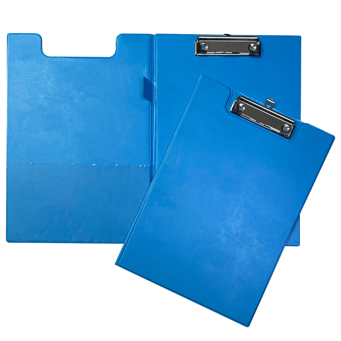 Pack of 10 Janrax A4 Assorted Coloured Foldover Clipboards