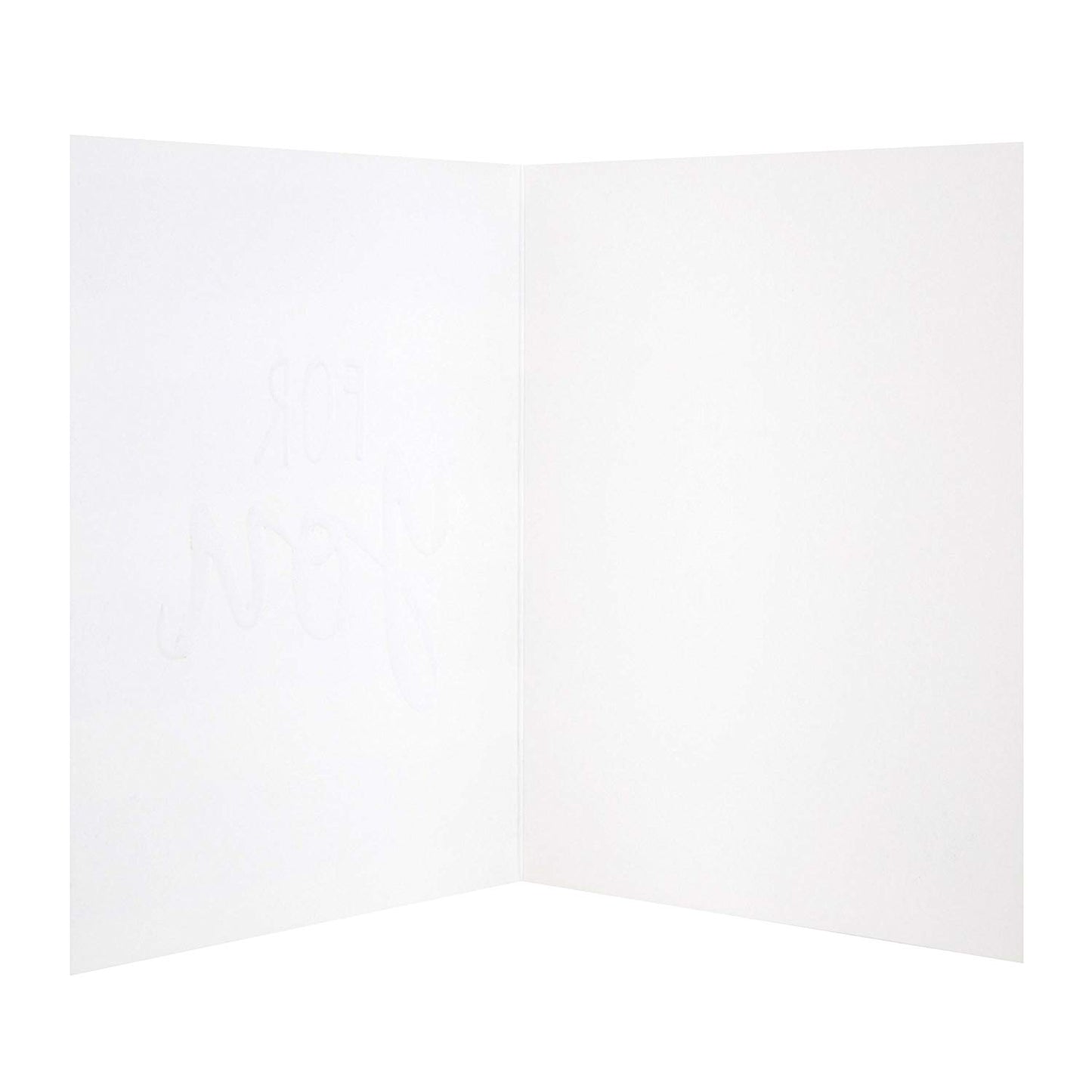 For You Foil Finished Studio Design Blank Card