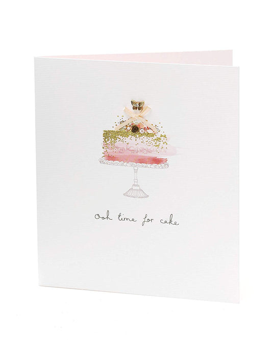 Handmade Beautiful Cake Design Birthday Card