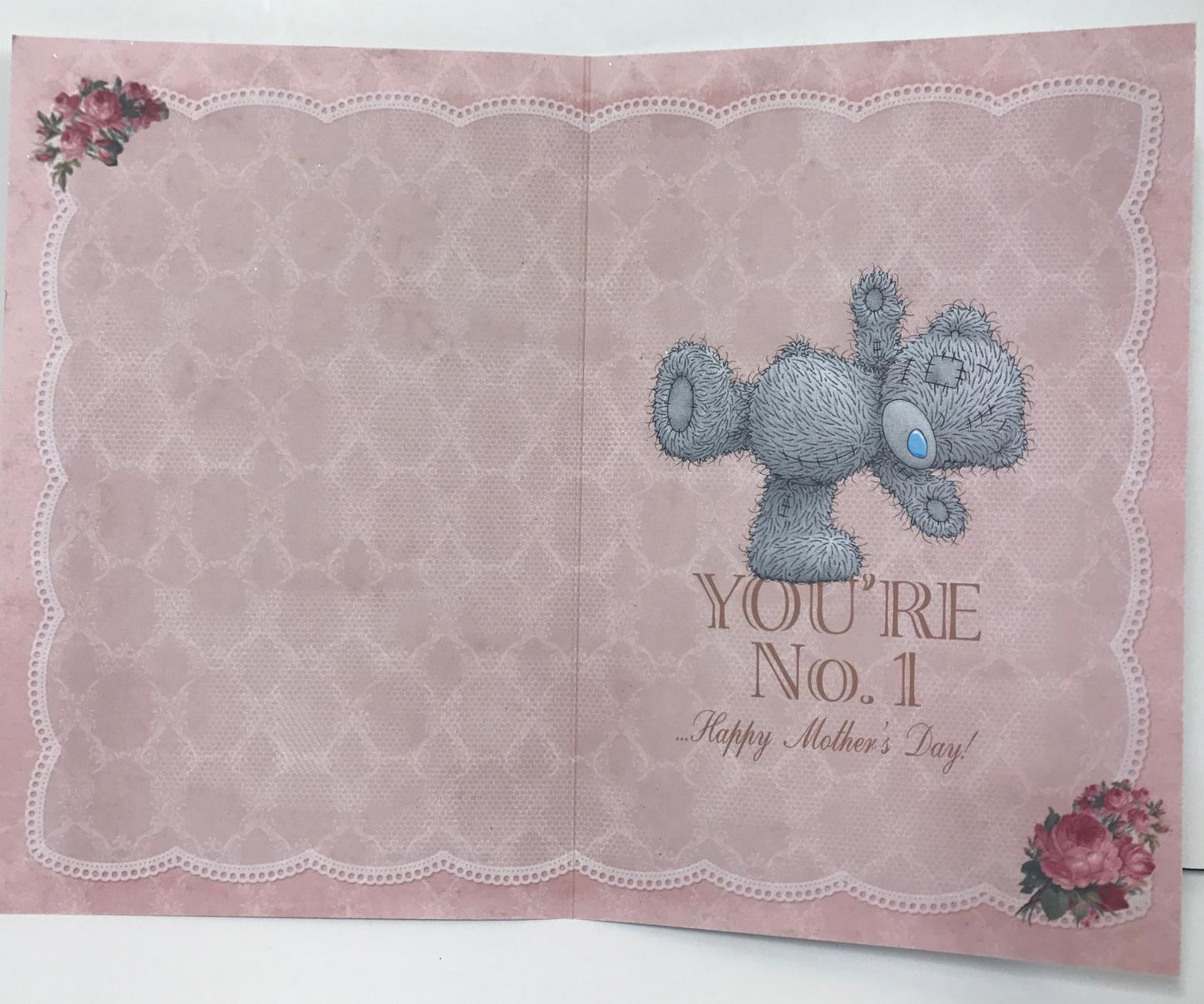 Me to You Bear With MUM Letter Mother's Day Card