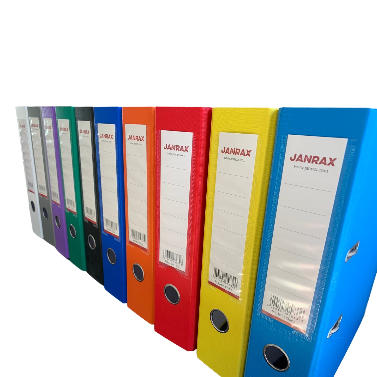 A4 Purple Paperbacked Lever Arch File by Janrax