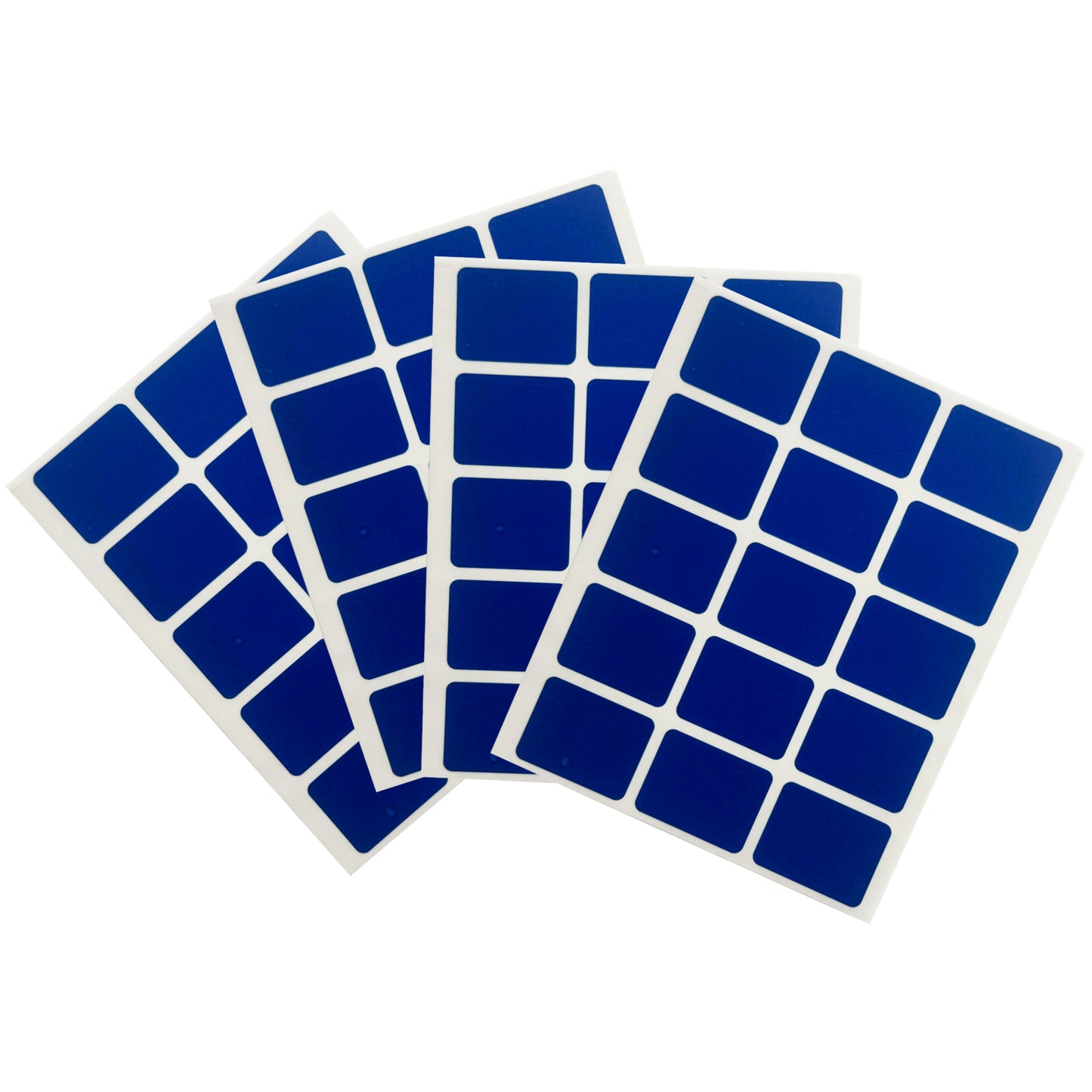 Pack of 600 Blue 19x25mm Rectangular Labels - Adhesive Stickers