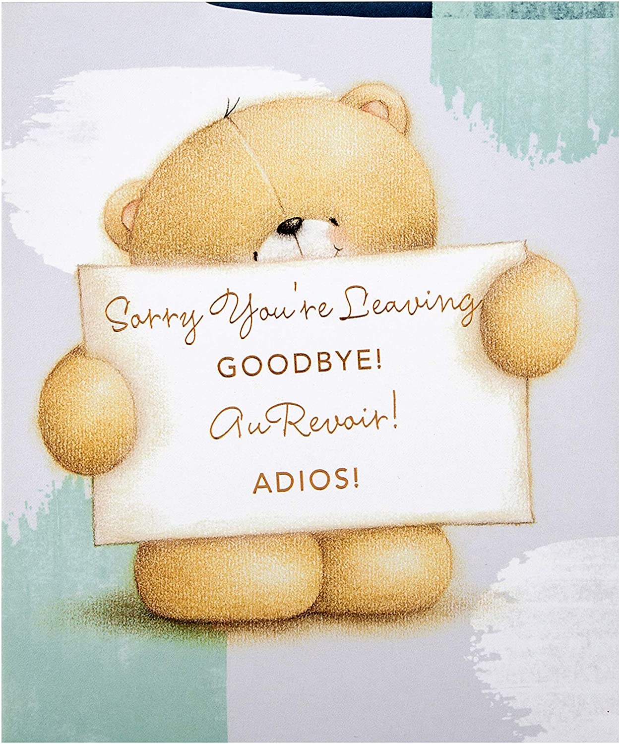 Leaving Card Cute Forever Friends 