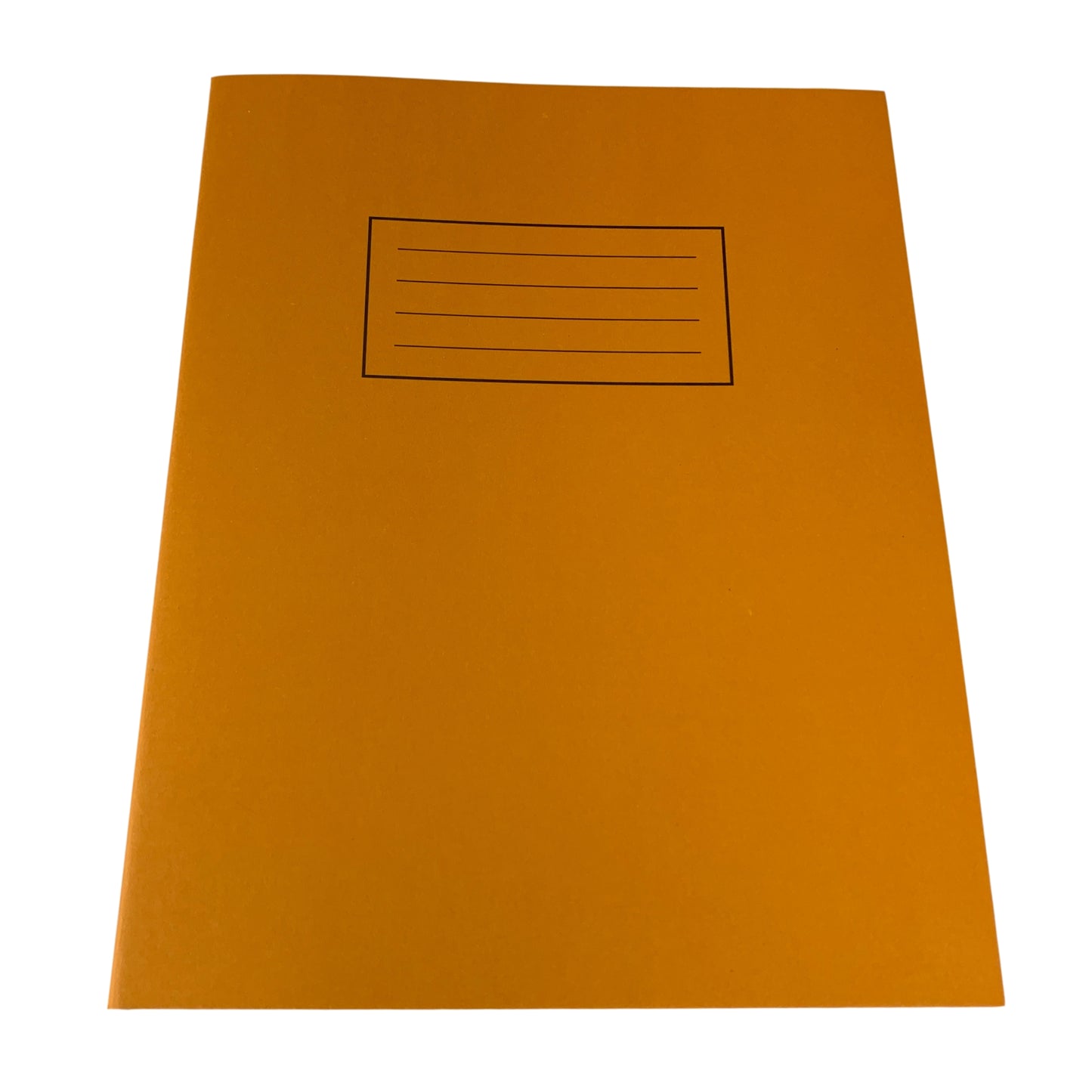 Janrax 9x7" Orange 80 Pages Feint and Ruled Exercise Book