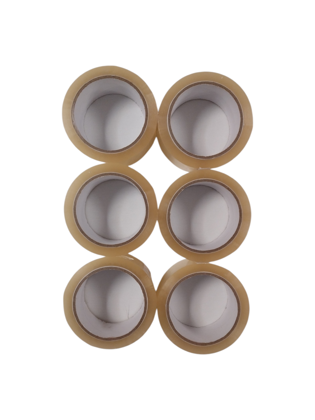 Pack of 6 Clear Packagaing Tape 48mm x 66m