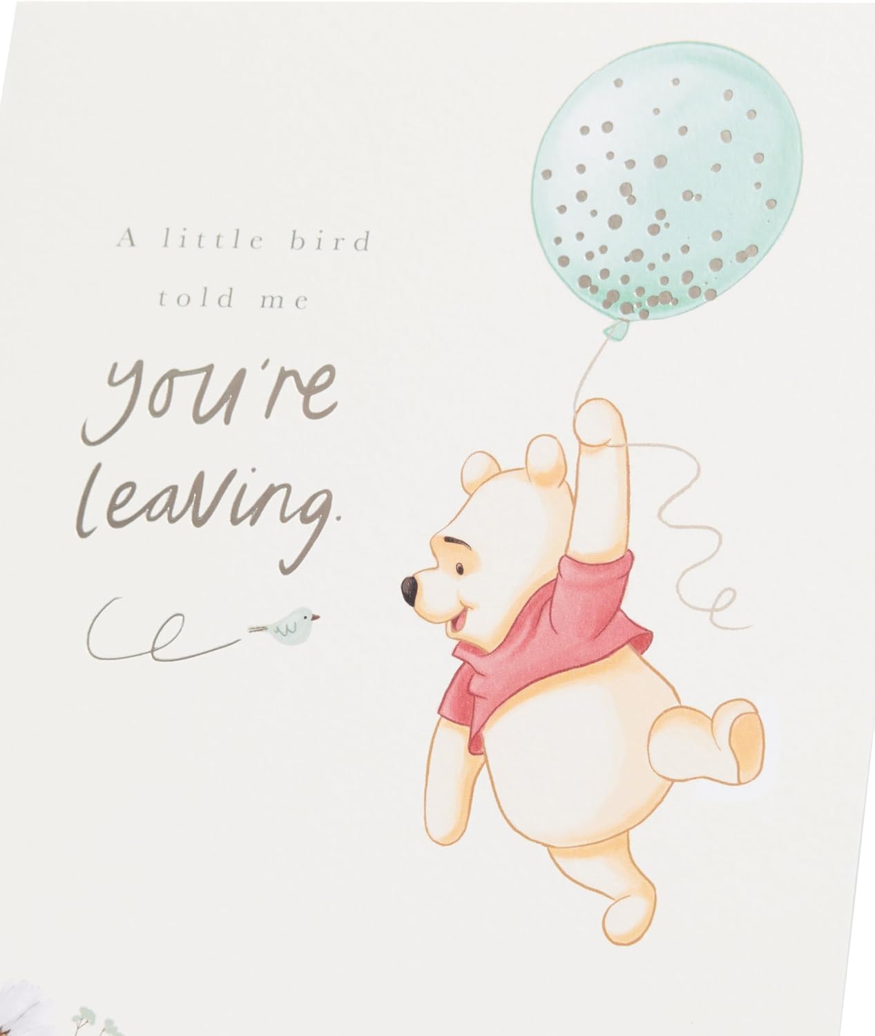 Disney Cute Design Winnie the Pooh Sorry You're Leaving Card