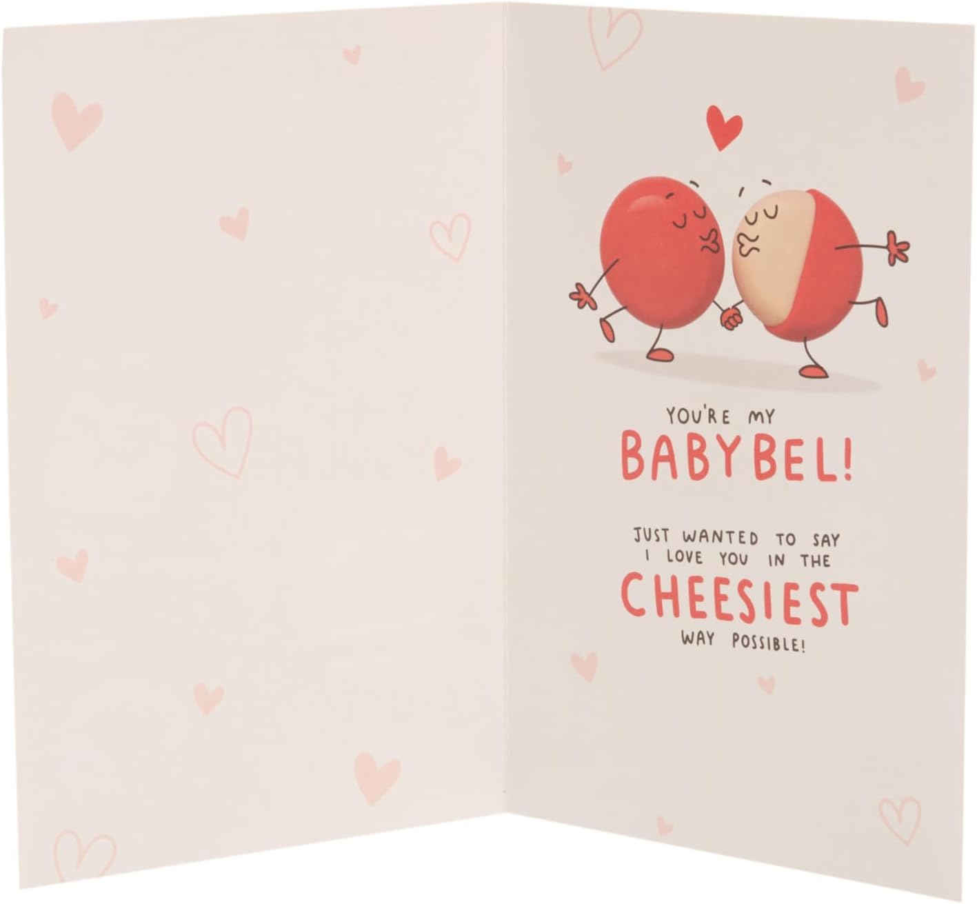 Cheese Design Valentine's Day Card