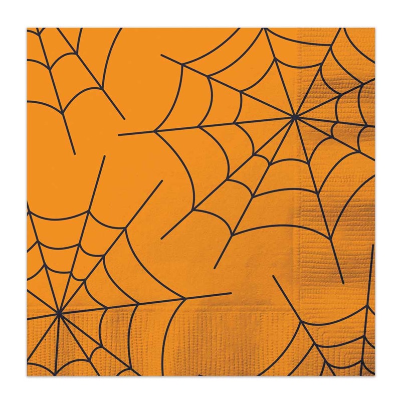 Pack of 16 Halloween Design Napkins