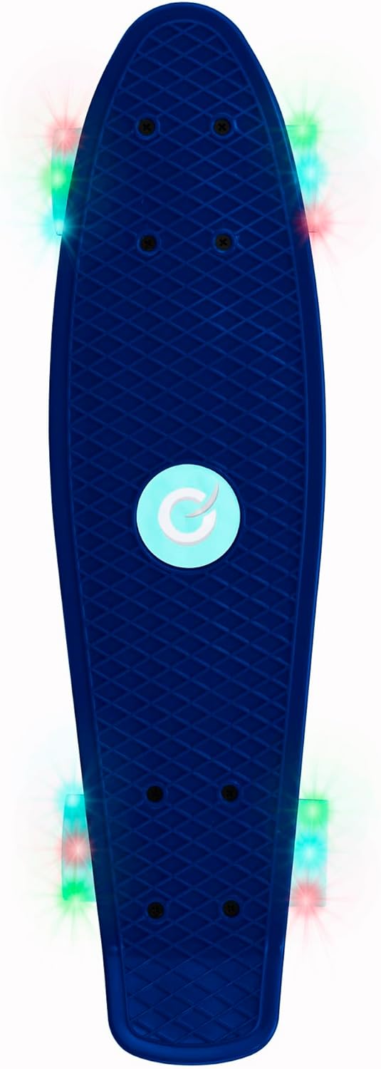 Evo 22" Light Up Blue Beginners Penny Skateboard