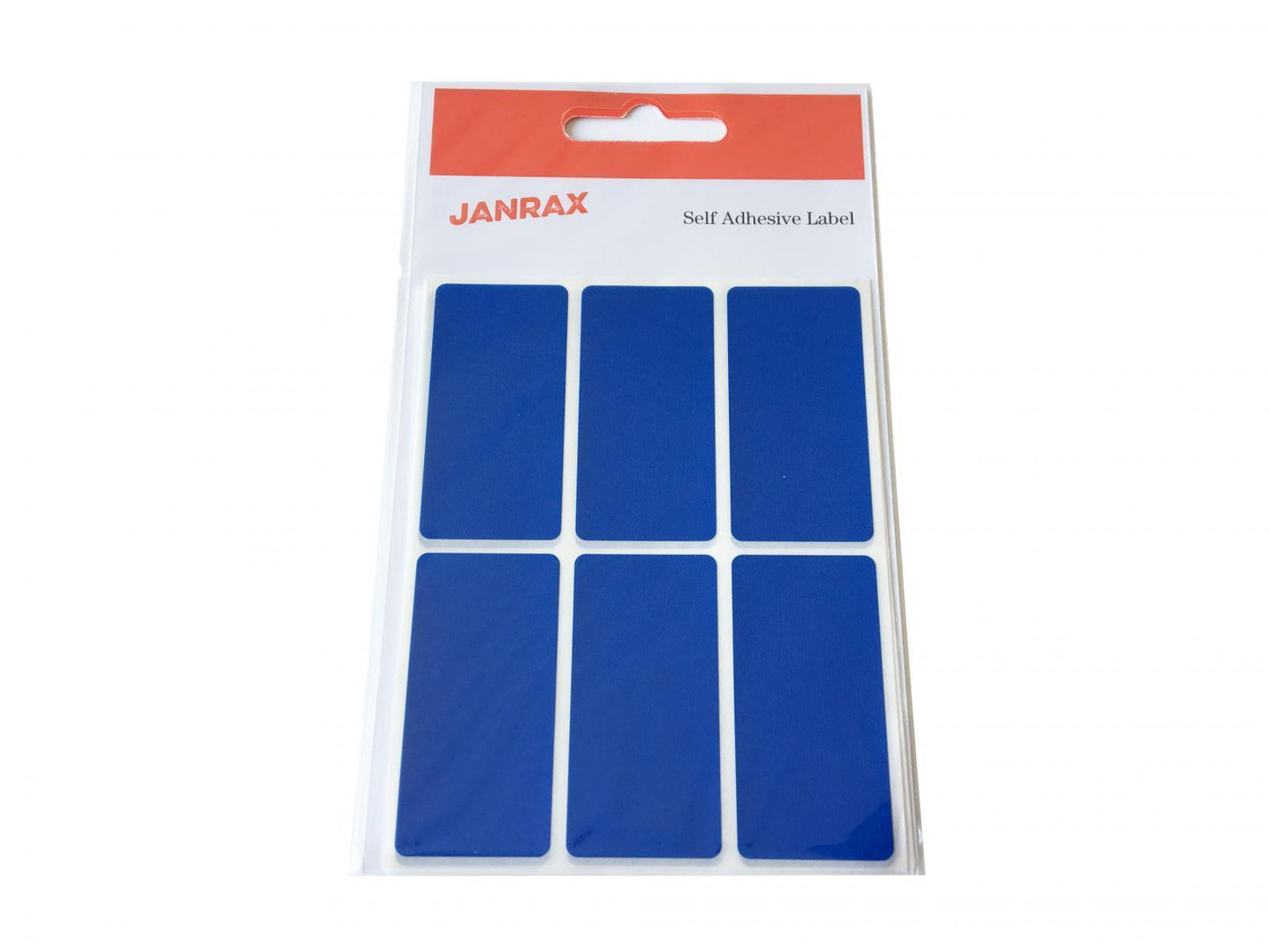 Pack of 240 Blue 25x50mm Rectangular Labels - Adhesive Stickers