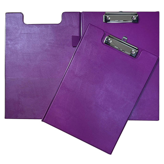 Janrax A4 Purple Foldover Clipboard