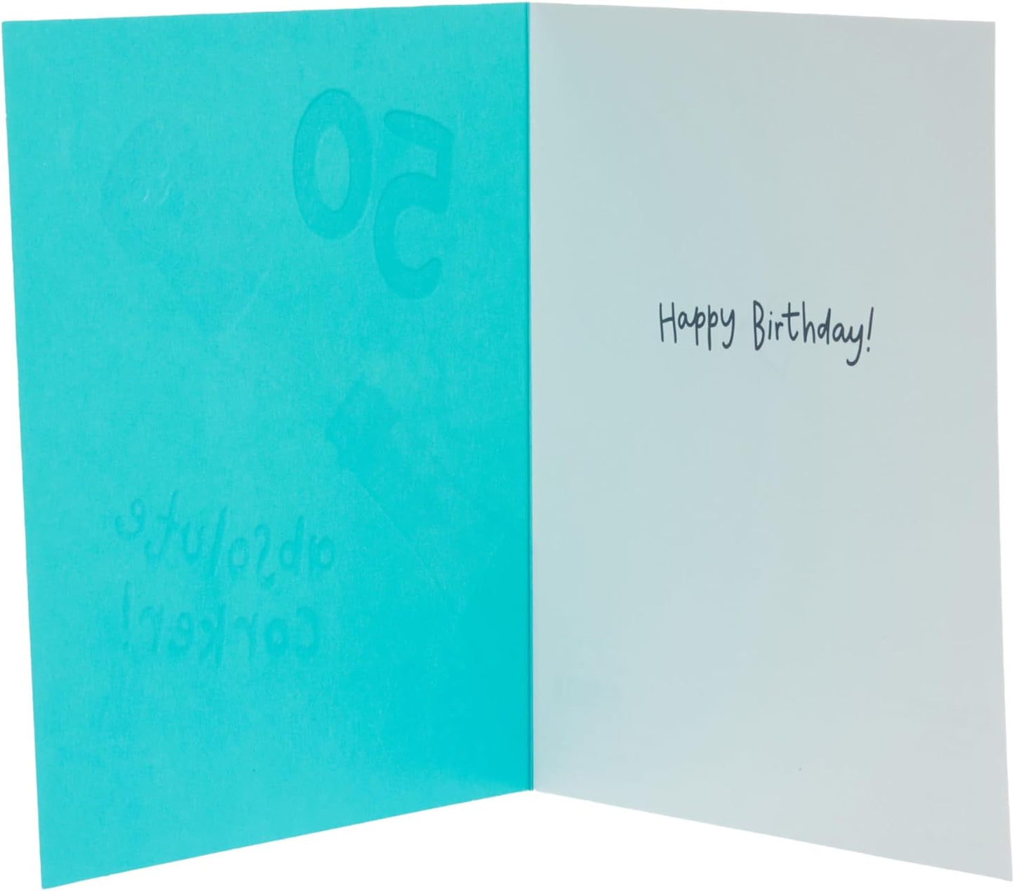 Absolute Corker! Design 50th Birthday Card for Him/Her/Friend