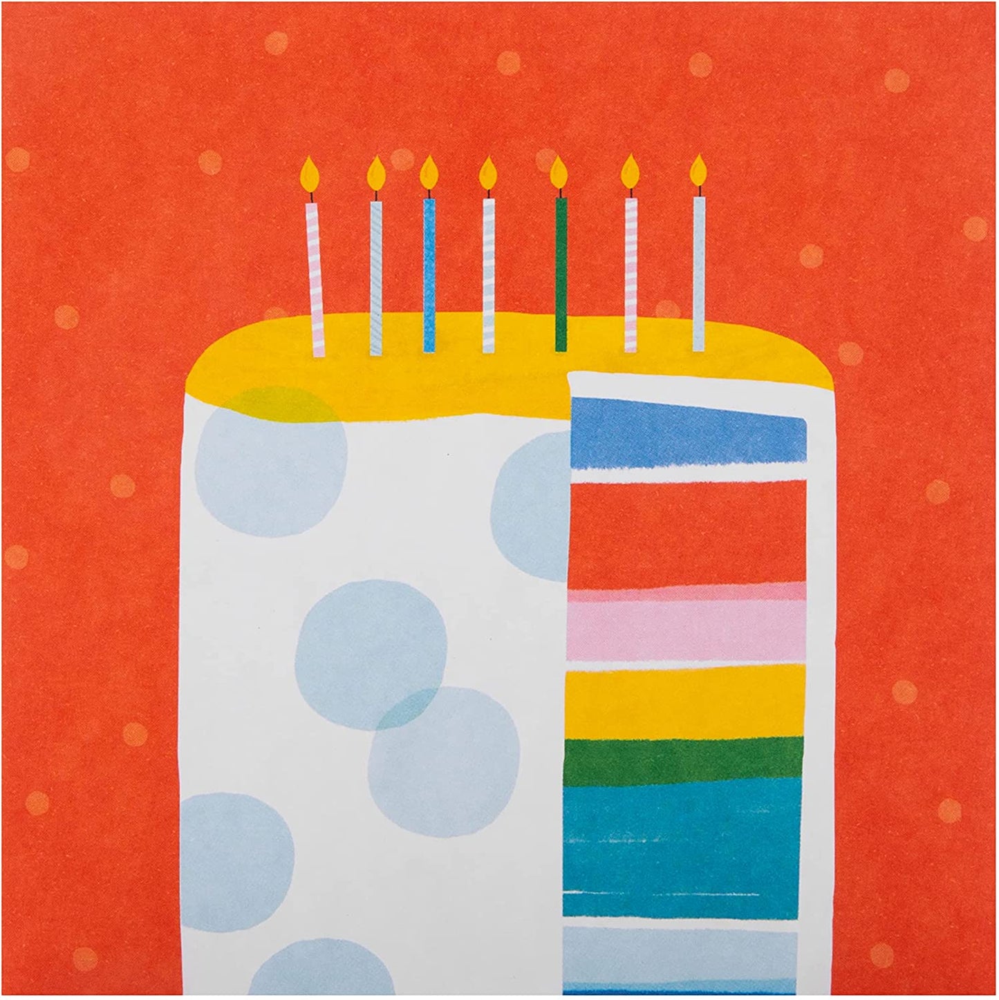 Pack of 10 in 2 Multicoloured Contemporary Designs General Birthday Cards