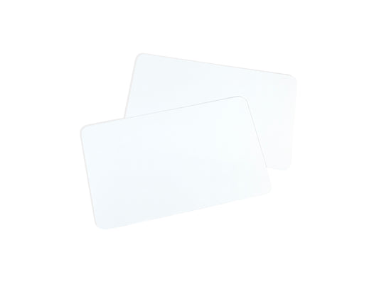 Pack of 12 8x5" Size Dry Wipe Whiteboards - Presentation Card Size