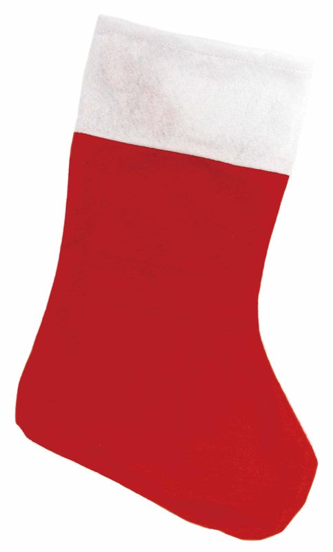 Plush Christmas 18" Basic Felt Stocking