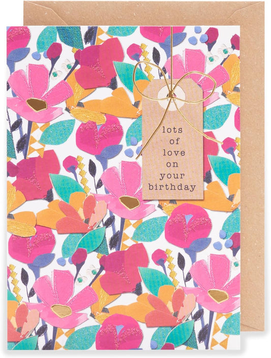 Kindred Lots Of Love Birthday Card