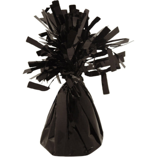 160g Black Foil Balloon Floor Weight