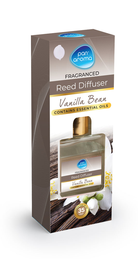 Vanilla Bean Fragranced Rectangle Reed Diffuser 70ml