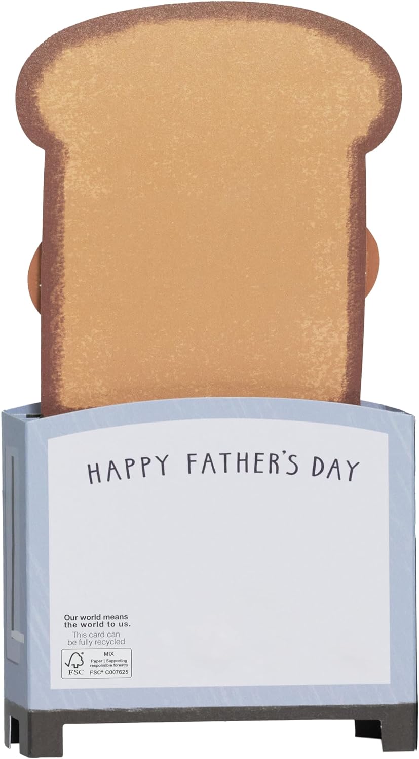 3D Toast Design Father's Day Card