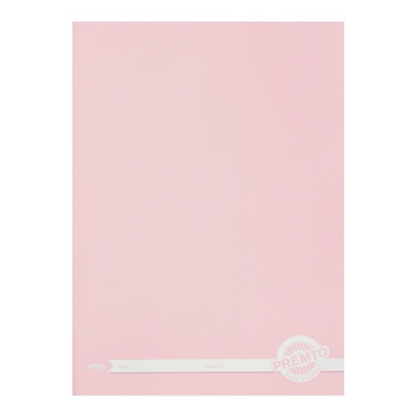 A4 120 Pages Pastel Pink Sherbet Manuscript Book by Premto