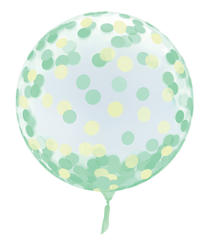 Green Spotted 18" Vortex Balloon