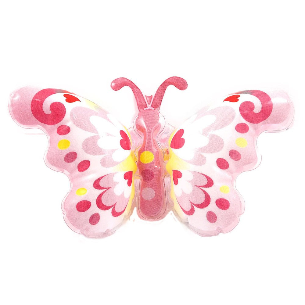 Inflatable Butterfly Pink On Wristband 25cm