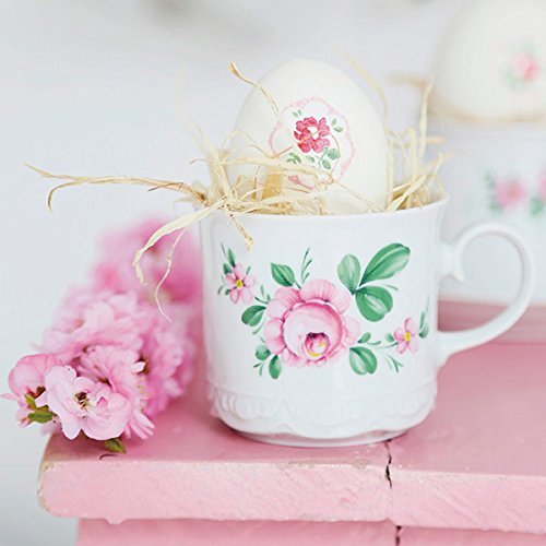 Egg in Tea Cup Design Easter Card