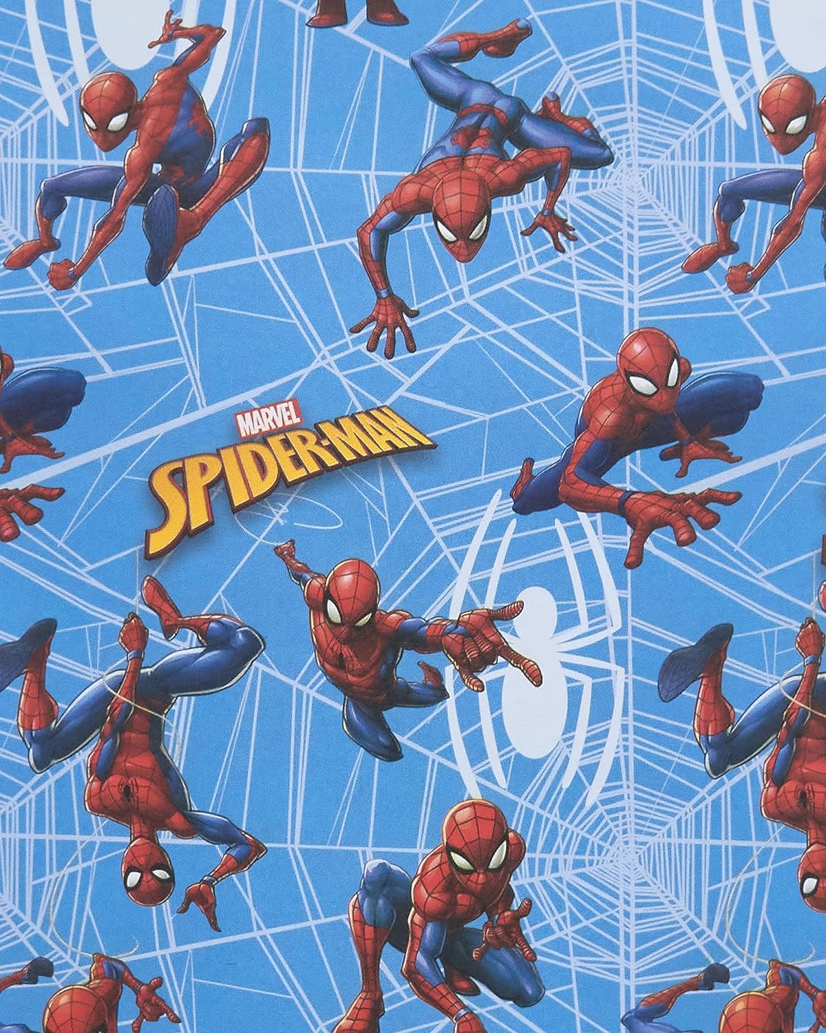 Spider-Man Design Marvel Multipack Gift Wrap Card and Tag