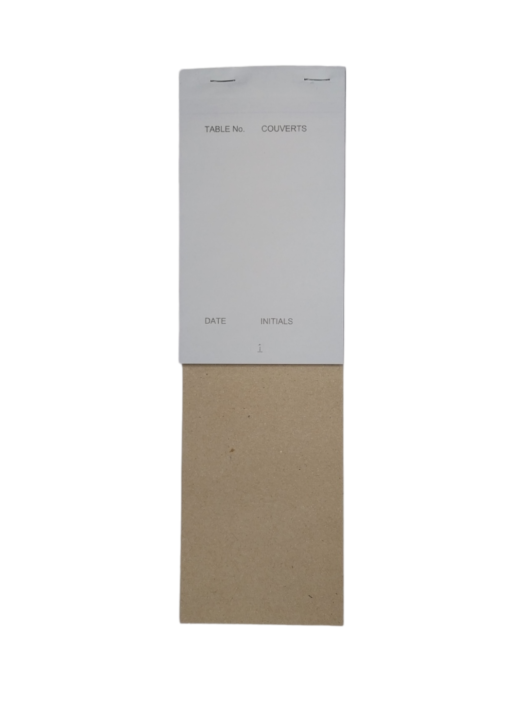 Pack of 50 95mm x 165mm White Duplicate NCR Restaurants Service Pads