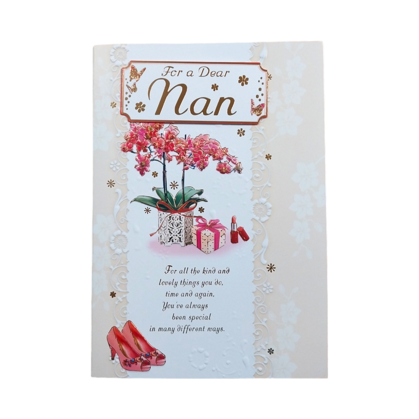 For A Dear Nan Birthday Card