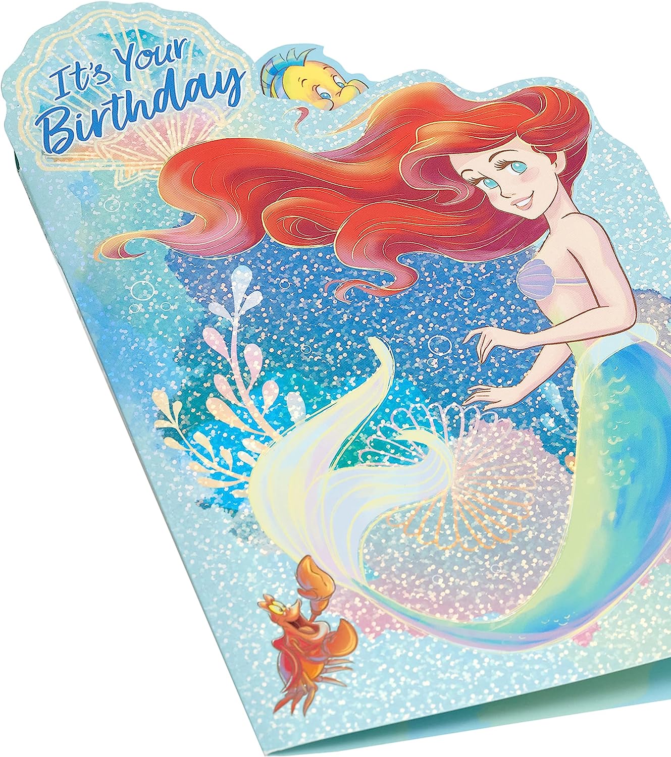 Disney Sweet Ariel Design Pop Up Birthday Card