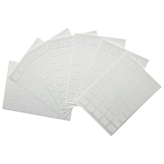 Pack of 1575 White 9x13mm Rectangular Labels - Adhesive Stickers