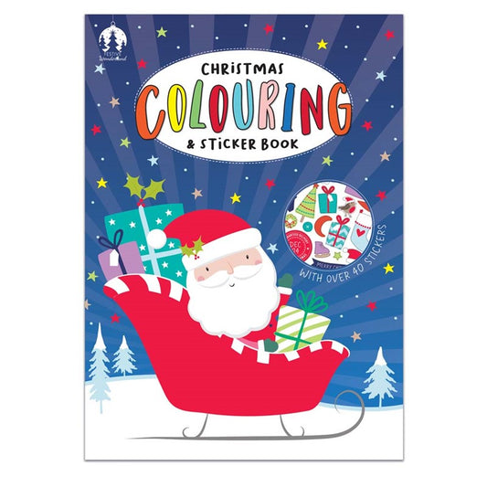 Christmas Colouring & Sticker Book