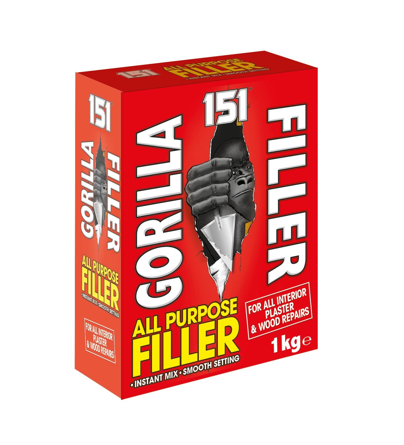 Box of Gorilla All Purpose Filler 1kg