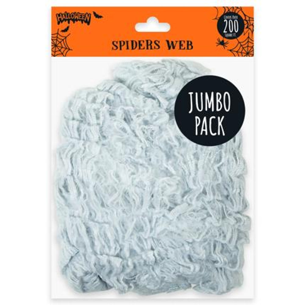 100g Halloween Jumbo Spider Web