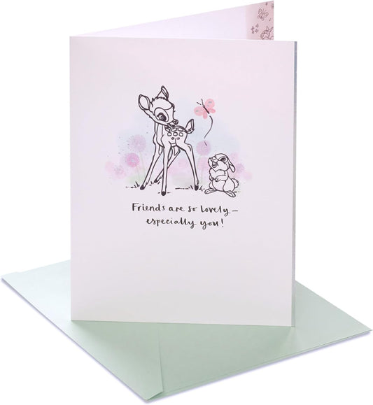 Bambi & Thumper Design Disney Classics Birthday Blank Card