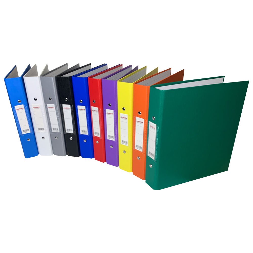 A5 Green Paper Over Board Ring Binder by Janrax