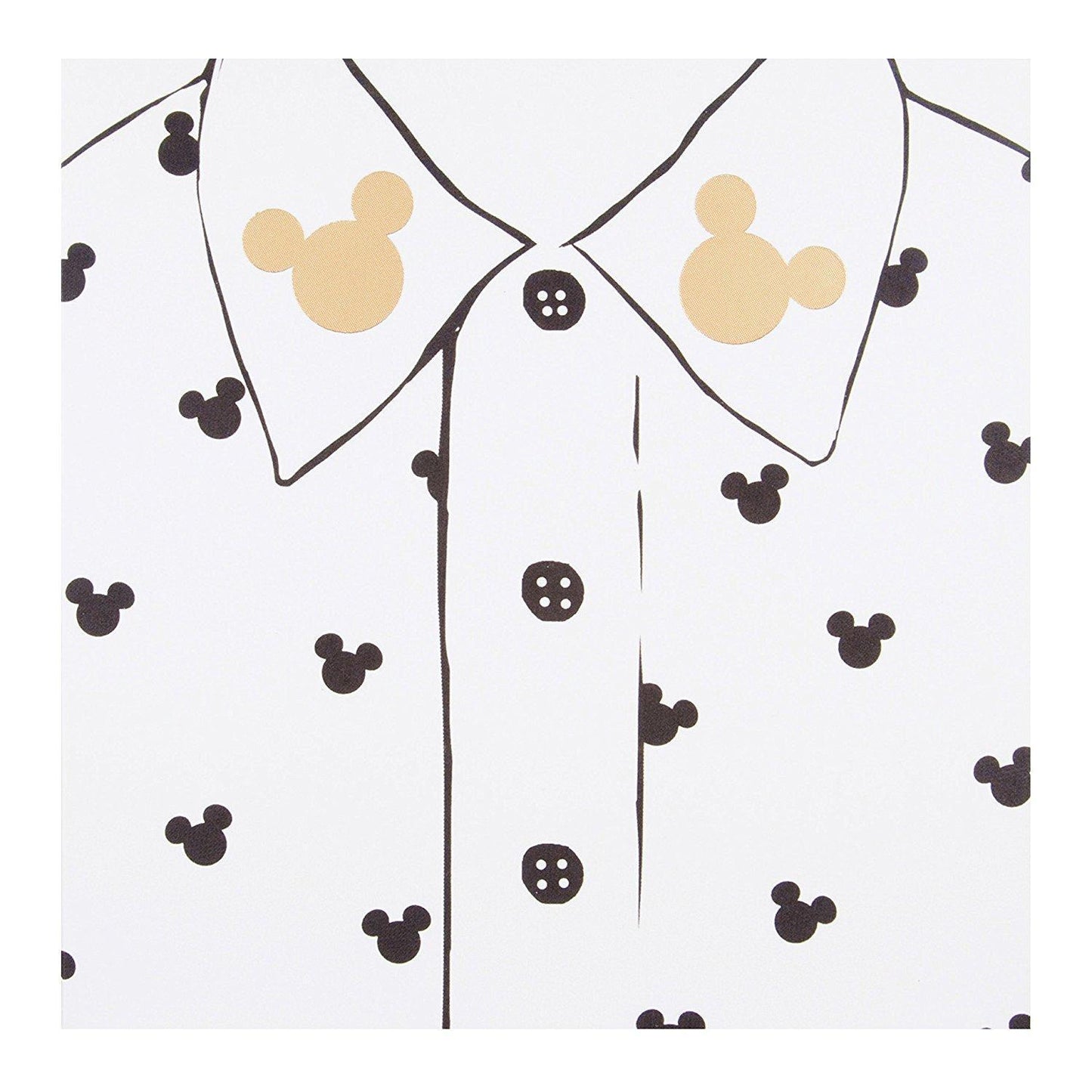 Hallmark Disney Mickey Mouse Blank Card 'Shirt' - Medium