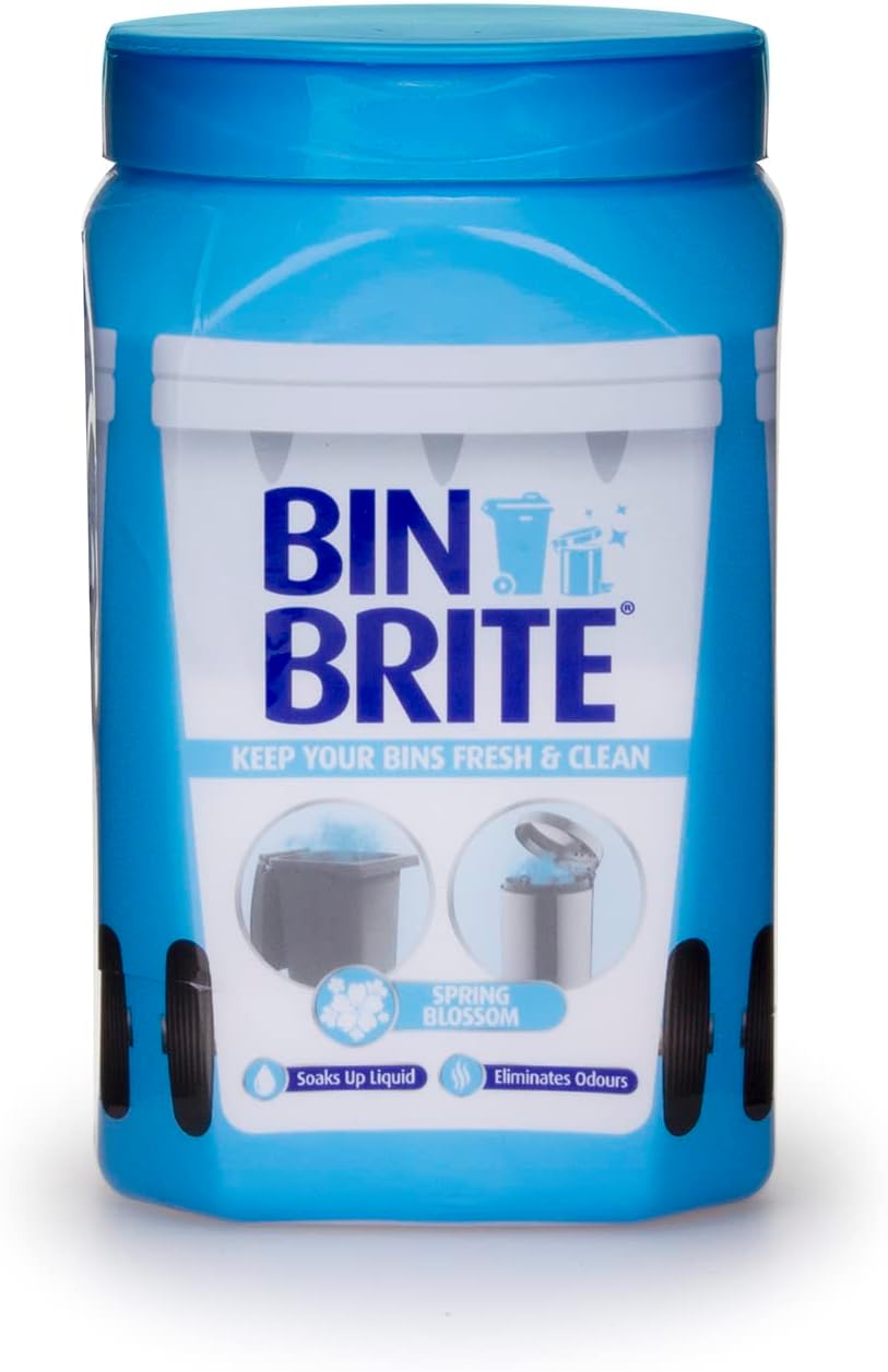 Set of 3 Bin Odour Neutraliser - 500g Each Scented Indoor Outdoor Dustbin