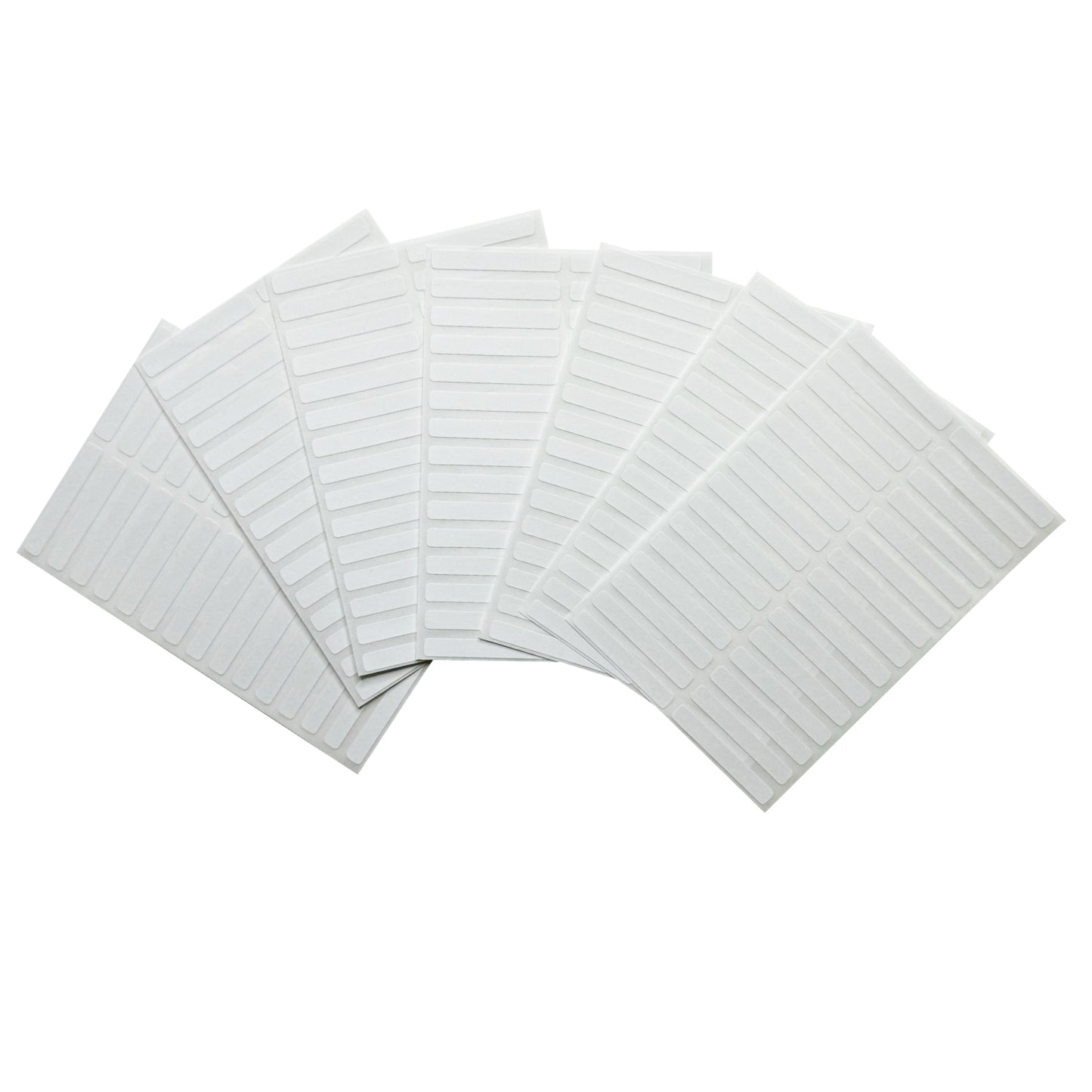 Pack of 2100 White 5x35mm Rectangular Labels - Adhesive Stickers