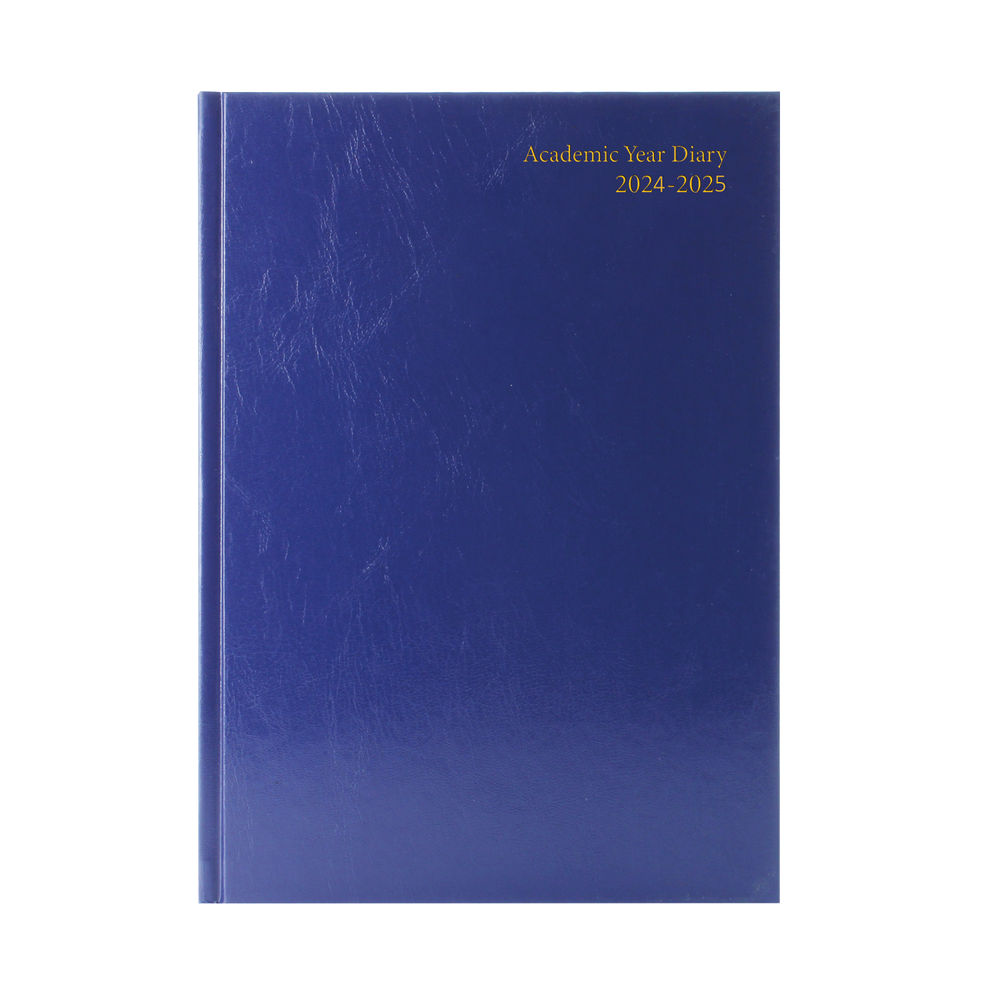 Janrax 2024-2025 A4 Week to View Blue Academic Diary