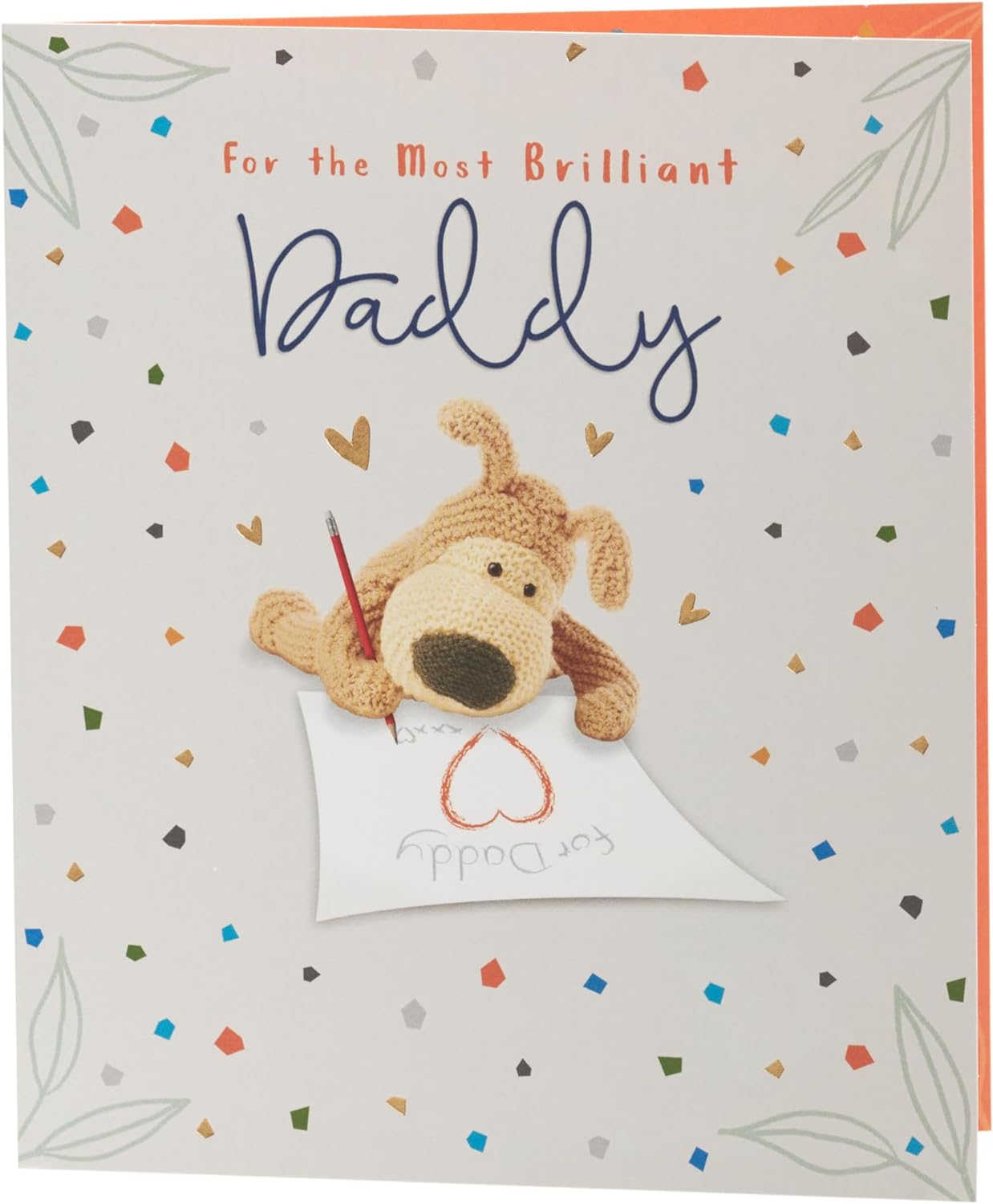 Boofle Making Card Daddy Father's Day Card