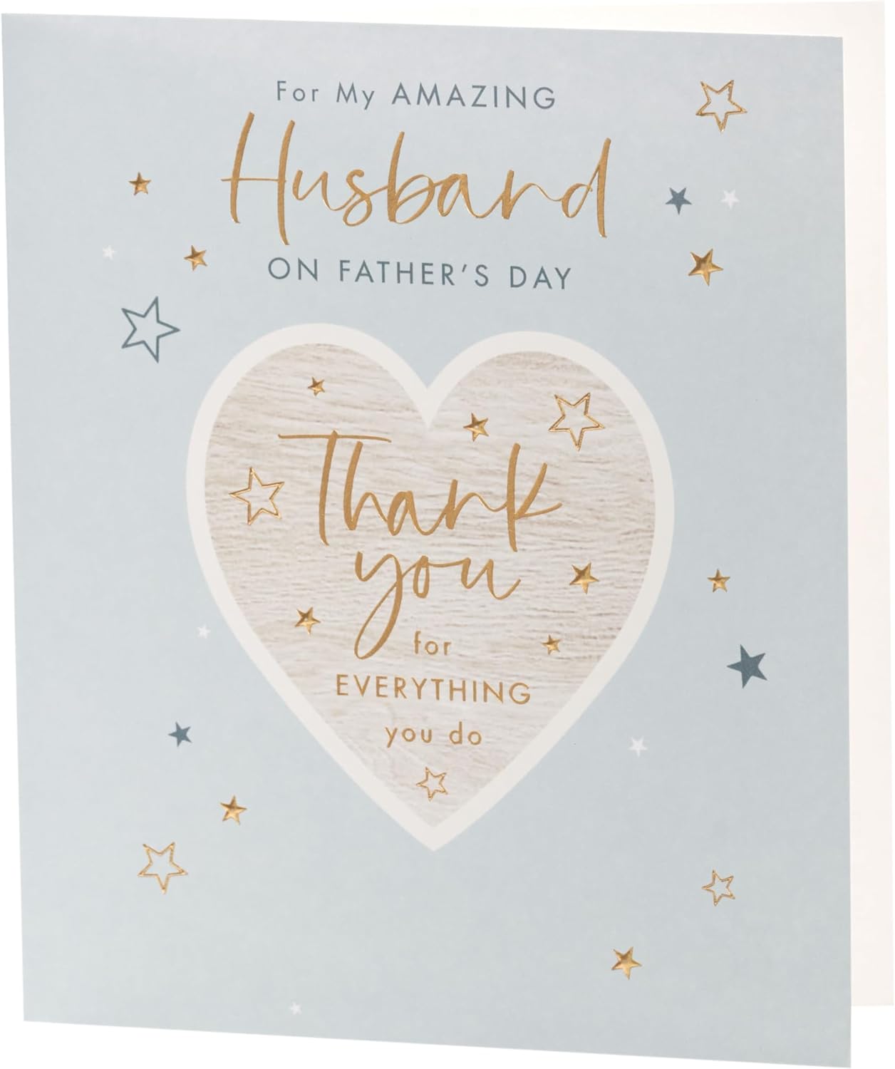 Thank You Design Husband Father's Day Card