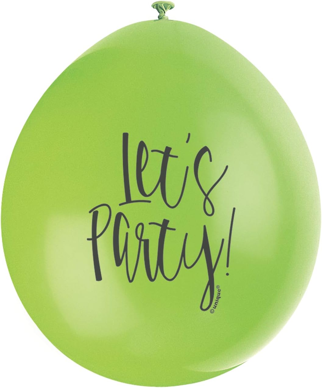 Pack of 10 Lets Party 9" Latex Balloons