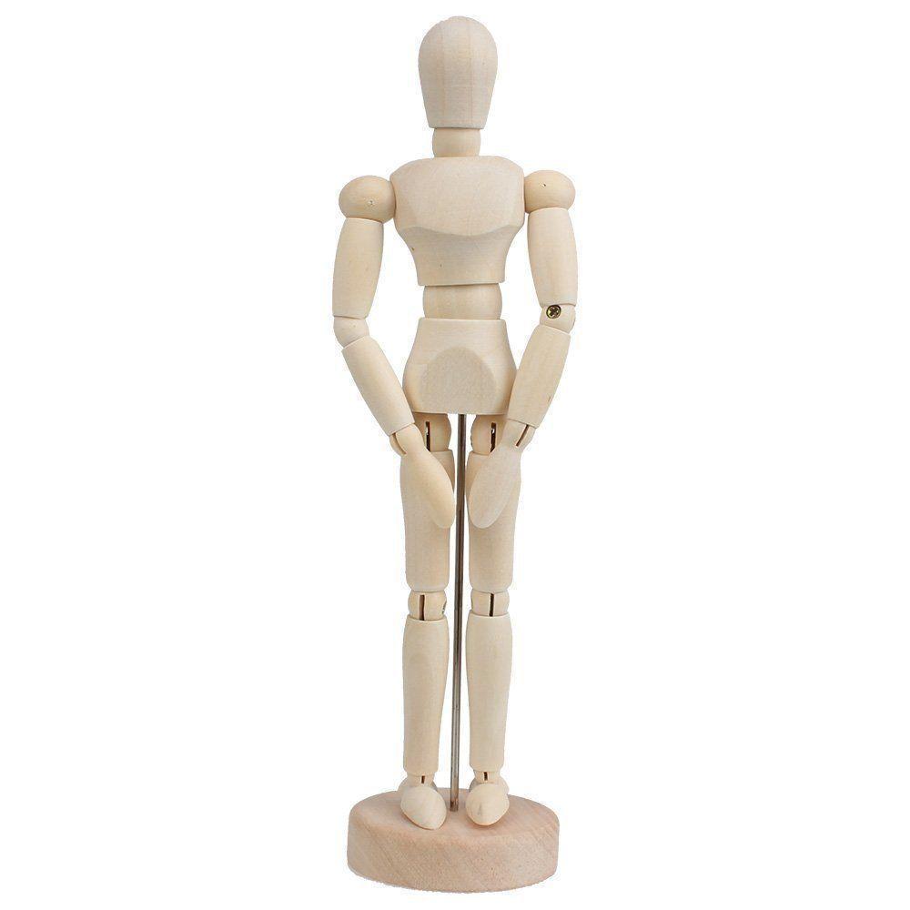 12" Wooden Manikin