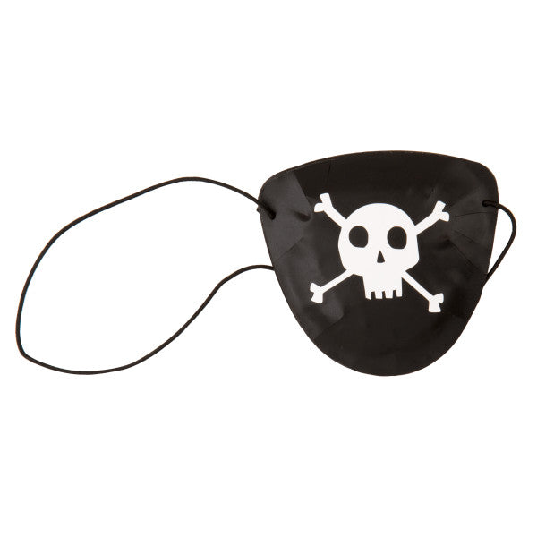 Pack of 8 Plastic Pirate Eye Patch Favors