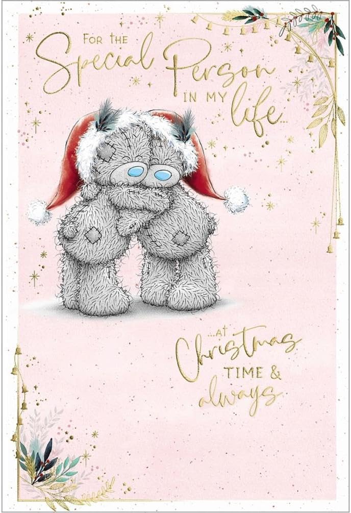 Bears Hugging Special Person In My Life Christmas Card