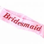 Bridesmaid Sash Pink Hen Party